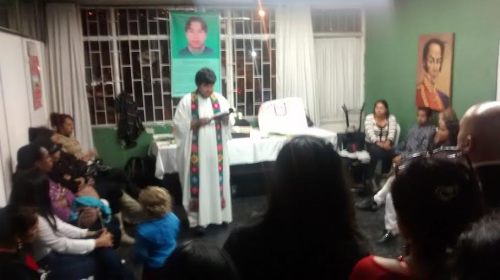 ​Ceremonia religiosa llevada a cabo en la sede de Provivienda en Barrio Policarpa el viernes 27 a las 8 de la noche. El sepelio se realizó el sabado 28 de marzo en Bogotá. 