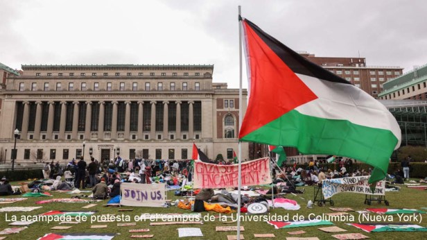 Gaza: Como en el 68, ¡El movimiento estudiantil contra el colonialismo y la represión!